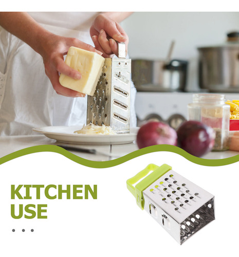 Mini Rallador De Queso De Acero Inoxidable, 6 Unidades, Caja