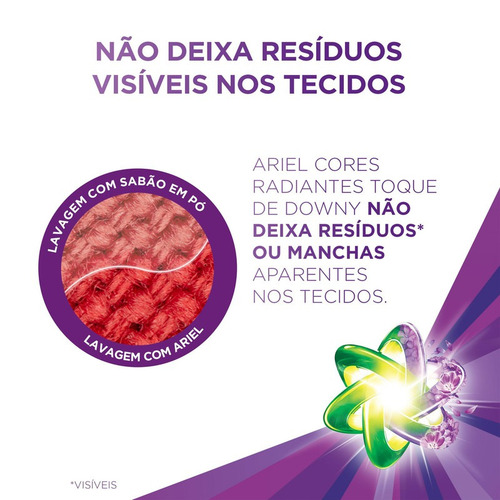 Sabão Líquido Cores Radiantes Toque De Downy 3 Litros Ari