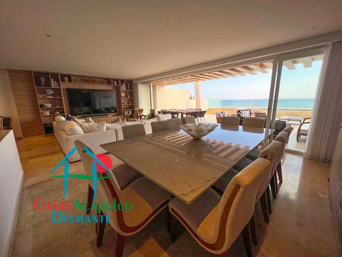 Cad Ikaroa Ph 6. Penthouse De Playa Con Terraza, Alberca, Jacuzzi Privados Y Vista Frontal Al Mar