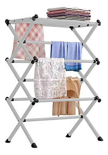 Fkuo Household Indoor Folding Clothes Drying Rack, Dr