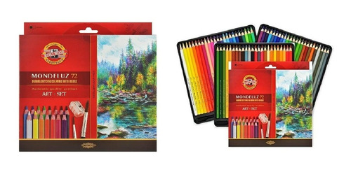 Lapices De Dibujo Koh-i-noor De Colores 72-pack