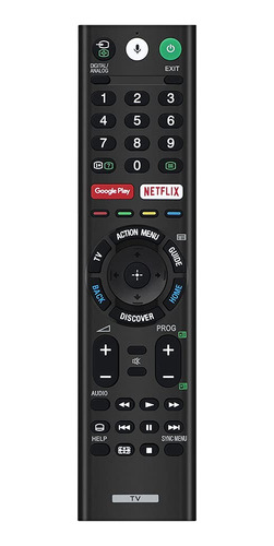 Cr Ctrltv Para Sony Smart Bravia Remote Bluetooth Voice