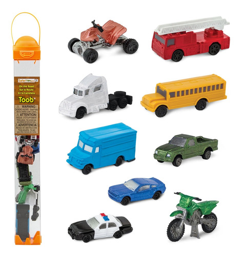 Safari Ltd On The Road Toob - Figurillas: Semi-camión, Mot.