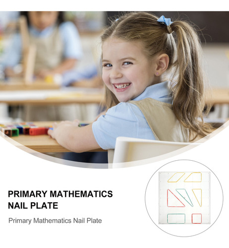 2 Piezas De Aprendizaje De Geometría De Uñas Para Matemática