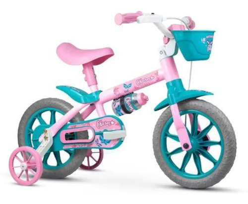 Bicicleta Infantil Nathor Aro 12 Charm De 2 A 5 Anos