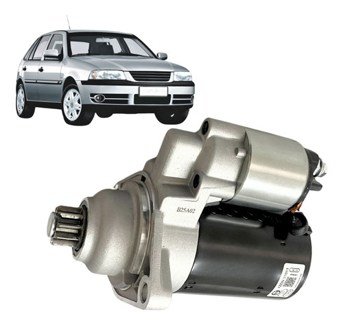 Motor Partida Arranque Para Gol G3 1.0 Mi 16v 1999 A 2006