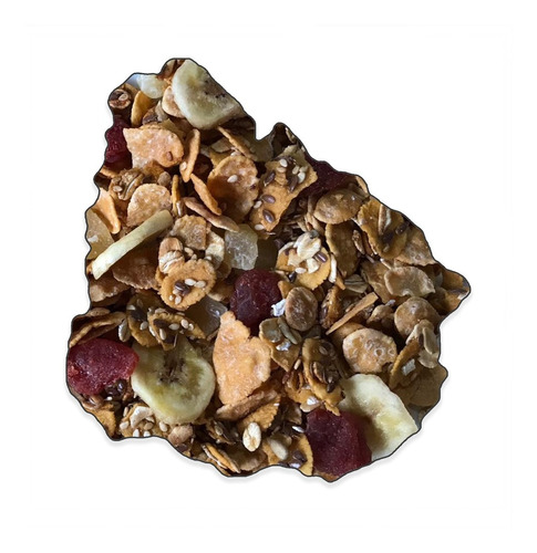 Granola Delait Frutal - Frutillas, Banana Chips, Ananá