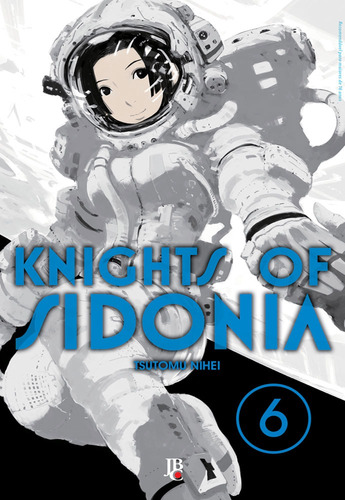 Knights of Sidonia - Vol. 6, de Nihei, Tsutomu. Japorama Editora e Comunicação Ltda, capa mole em português, 2016