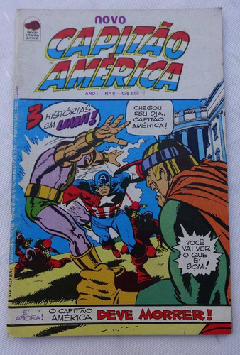 Capitão América Nº 9 - Sal Buscema -  Ed. Bloch