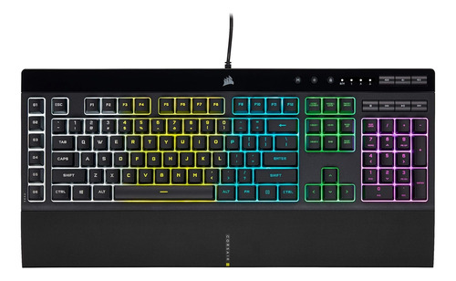 Teclado Corsair K55 Rgb Pro Wired Gaming (Reacondicionado)