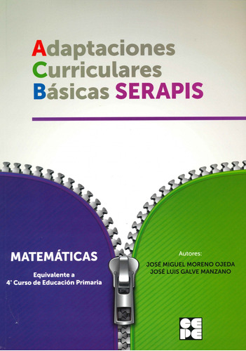 Adaptaciones Curriculares Basicas Serapis Matematicas 4 Ep -