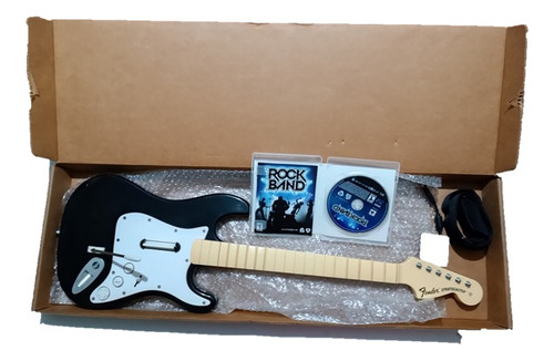 Guitarra Rock Band Para Ps2 , Ps3 , Ps4 Y Ps5 Sin Juego (Usado)