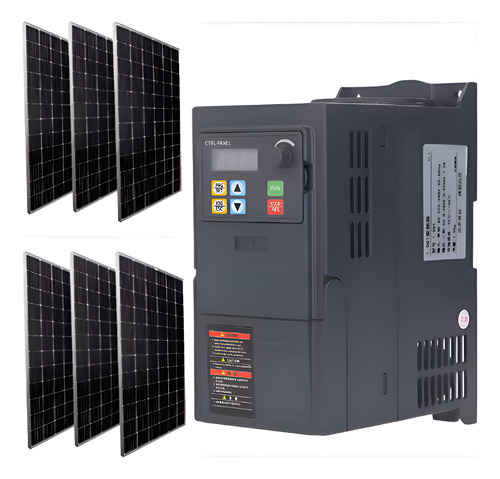 Inversor Bomba Dagua Solar Mppt 3cv 220v 9a 2.2kw