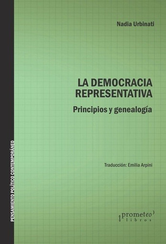 Democracia Representativa, La - Nadia Urbinati