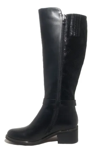 Botas chocolate caña alta sale