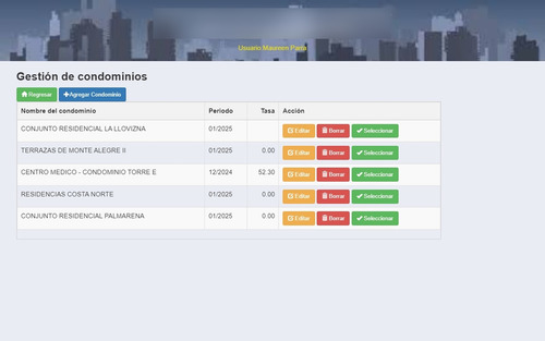 Condominios Web 2.1.1- Inversiones Zazitre, C.a.
