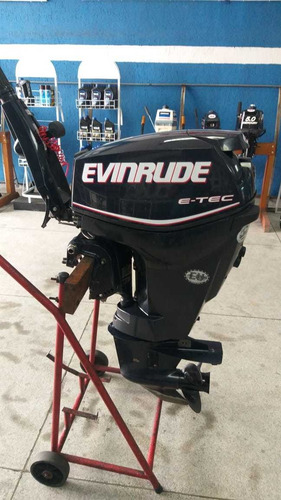 Motor De Popa Evinrude E-tec 25hp ( 12 X Cartao De Credito )