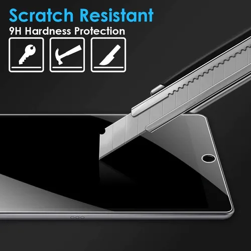 ' 3 Pzas Mica Cristal Templado For iPad Pro 12.9 2018 A 2022