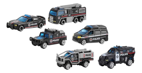 Vbestlife Juguete Modelo De Coche 1:64, 6 Juegos De Coches D