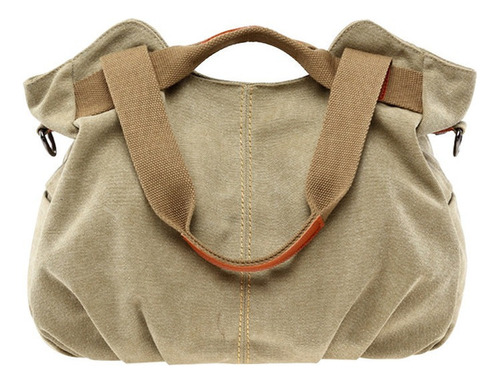 Bolso Vintage De Lona De Hobo Diario Con Asa Superior De Hom