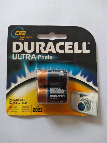 2 Baterías Cr2 Originales Duracell® Nuevas (10 $)