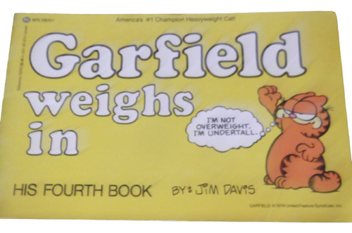 The Fourth Garfield Book Jim Davies En Color En Ingles