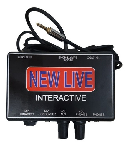 Interface De Audio Interactive New Live