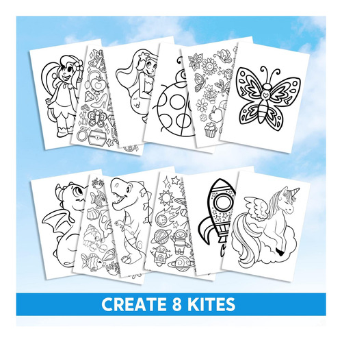 Joyin 8 Pacotes De Pipas Diy Brancos Com Canetas