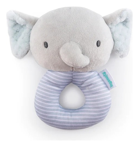 Sonaja Para Bebé Peluche Ingenuity Van Ring Rattle Elefante