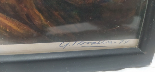 Litografía De Gabriel Bracho El Abanderado Año 1974 (Usado)