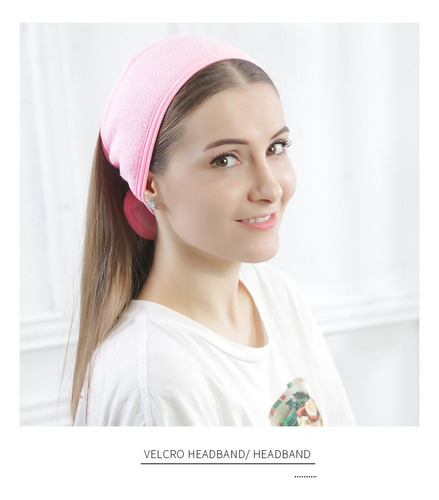 Nuevo 10 Accesorios For El Cabello Con Velcro Y Pañuelos