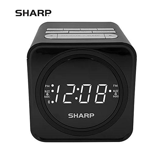 Radio Reloj Fm Y Altavoz Bluetooth, Alarmas Duales