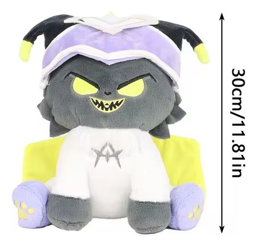 Hazbin Hotel Adam Meow Peluche Muñeca Cumpleaño Regalo 30cm