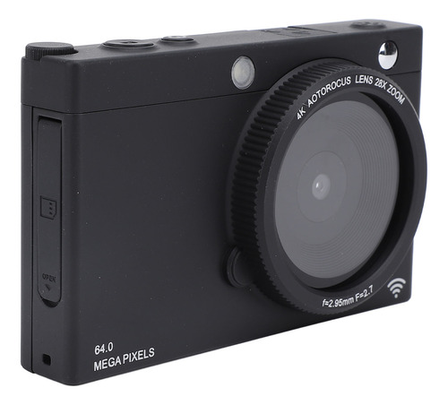 Cámara Digital De 64 Mp, Pantalla De 4k Y 2.83 Pulgadas, Enf