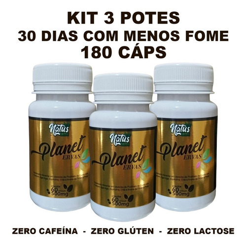 Kit Remédio Emagrecedor Acelerador Metabolismo C/ Tira Fome