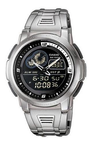 Reloj Casio Para Hombre Aqf-102wd-1bv Con Cristales Mineral