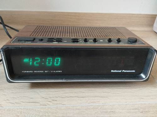 Radio Reloj National Panasonic Matsushita Electric, Japan