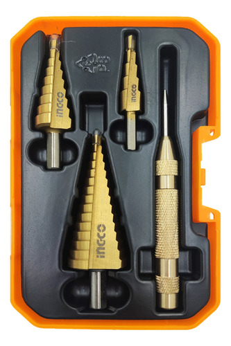 Set 4 Mechas Cónicas Ingco Aksds2041