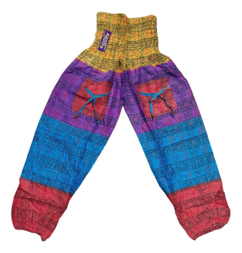 Pantalon Babucha Yoga Tai Chi Meditacion Hindu Ohm Colors
