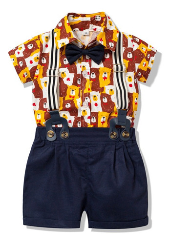 Ropa De Bebé Para Niño Pequeño, Conjunto De Traje, Mamelucos