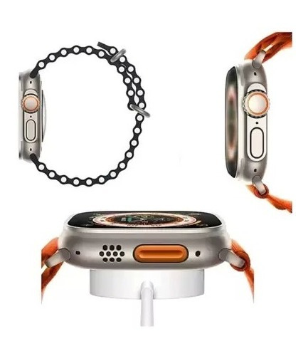 Imagen 7 de 10 de Reloj Inteligente Smartwatch W68+ Ultra 2023 Serie 8 Ip68