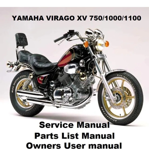 Manual De Servicios Yamaha Virago 700-750-1100 Años1985-1999