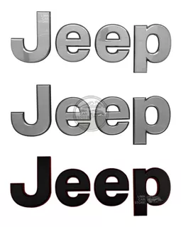 Emblema Logo Jeep Grand Cherokee Wrangler Compass Grande
