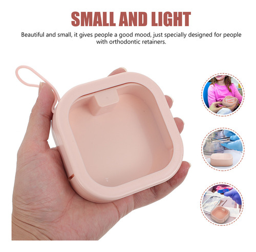 Caja De Almacenamiento De Dentaduras En Miniatura Para Ortod