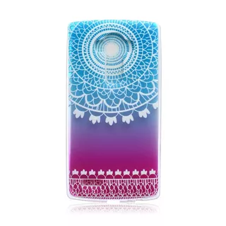 Case Protector Funda Carcasa Estuche Gradient Flowers LG G3