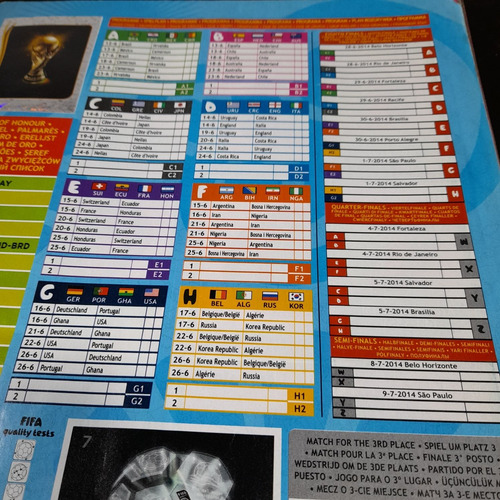 Imagem 6 de 9 de Álbum Copa Mundo Brasil 2014 Mole Faltam 50 Figurinha Panini