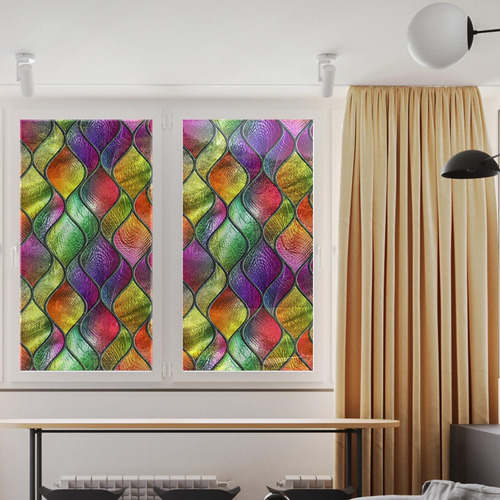 Lámina Decorativa Esmerilada Para Baño, Para Ventanas, Para