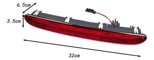 Luz De Freno De Luz De Freno De Montaje Alto Ensamblaje Rojo