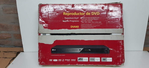 Reproductor De Dvd LG Dv440 Usado En Perfecto Estado