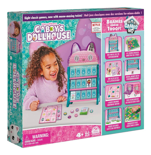 Gabby's Dollhouse 8 Juegos Clásicos Bajo Un Mismo Techo
